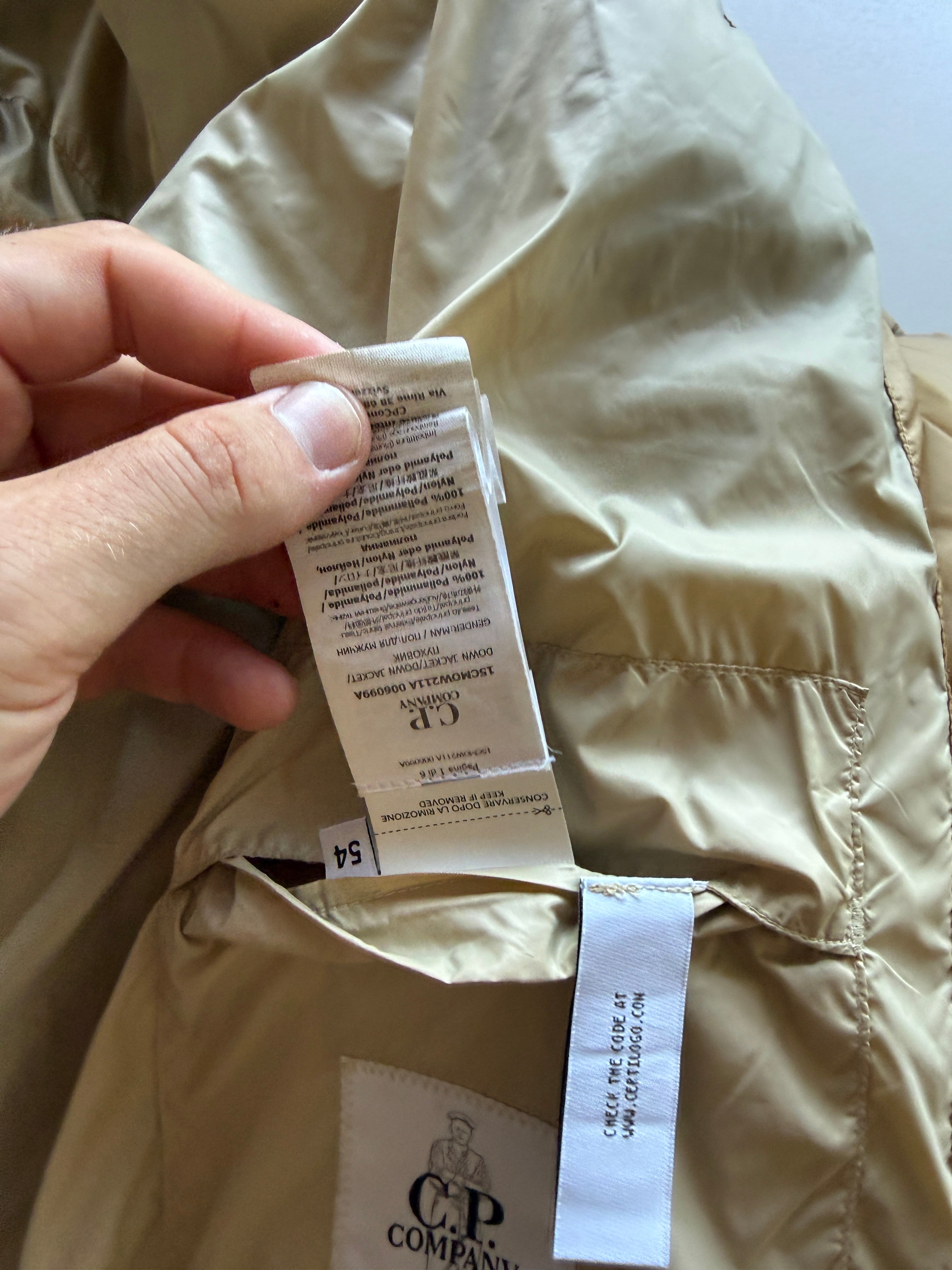 CP Company D D Shell Down Jacket