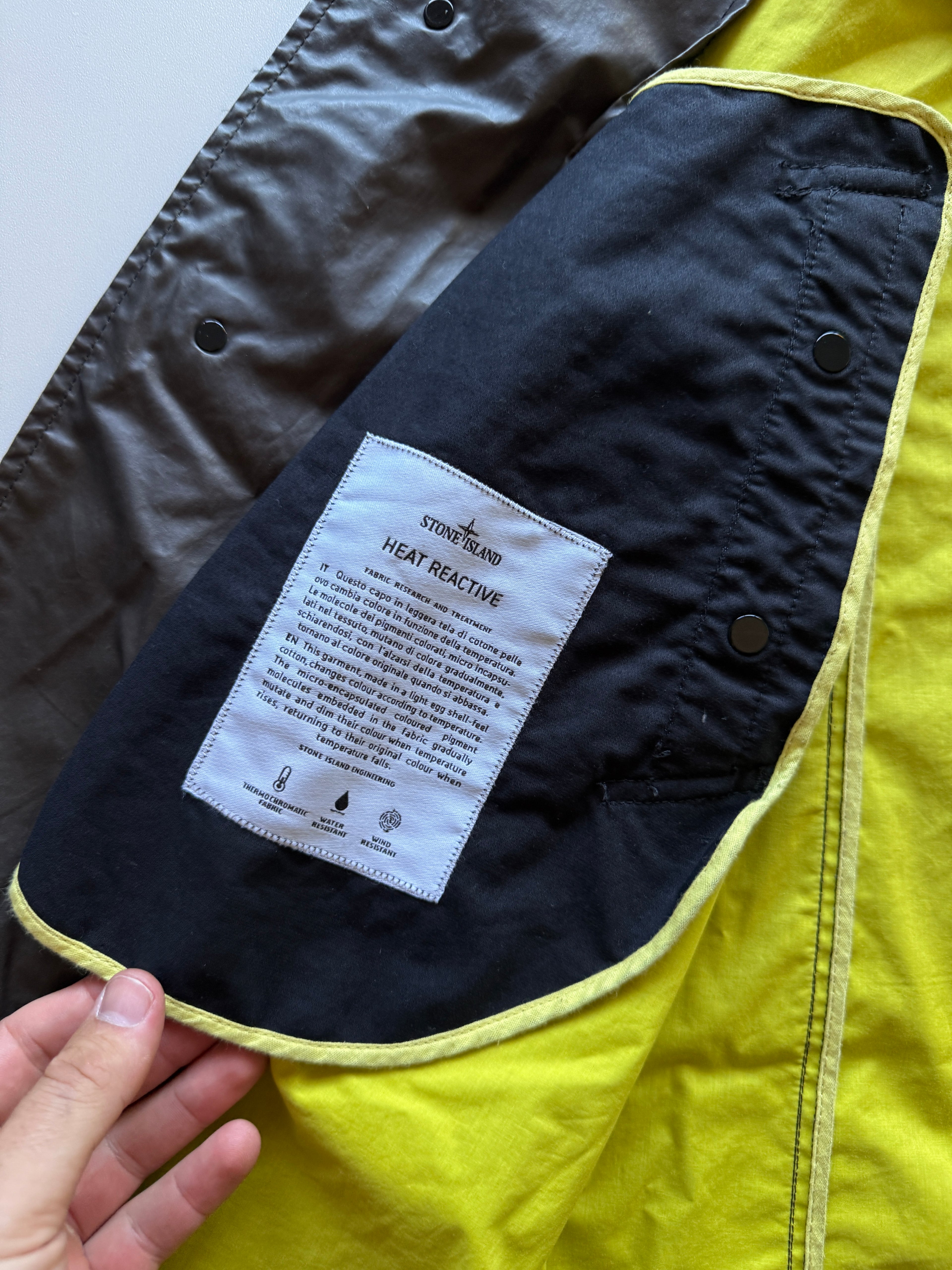 Stone Island X Supreme Heat Reactive Jacket