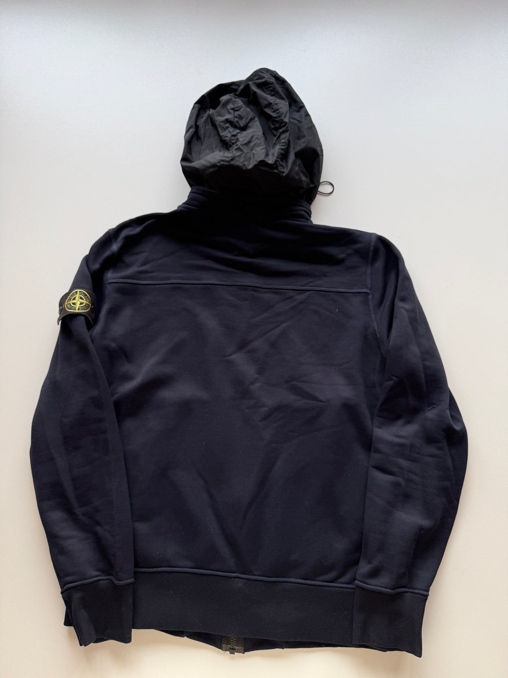 Stone Island Hoodie With Zip Navy
