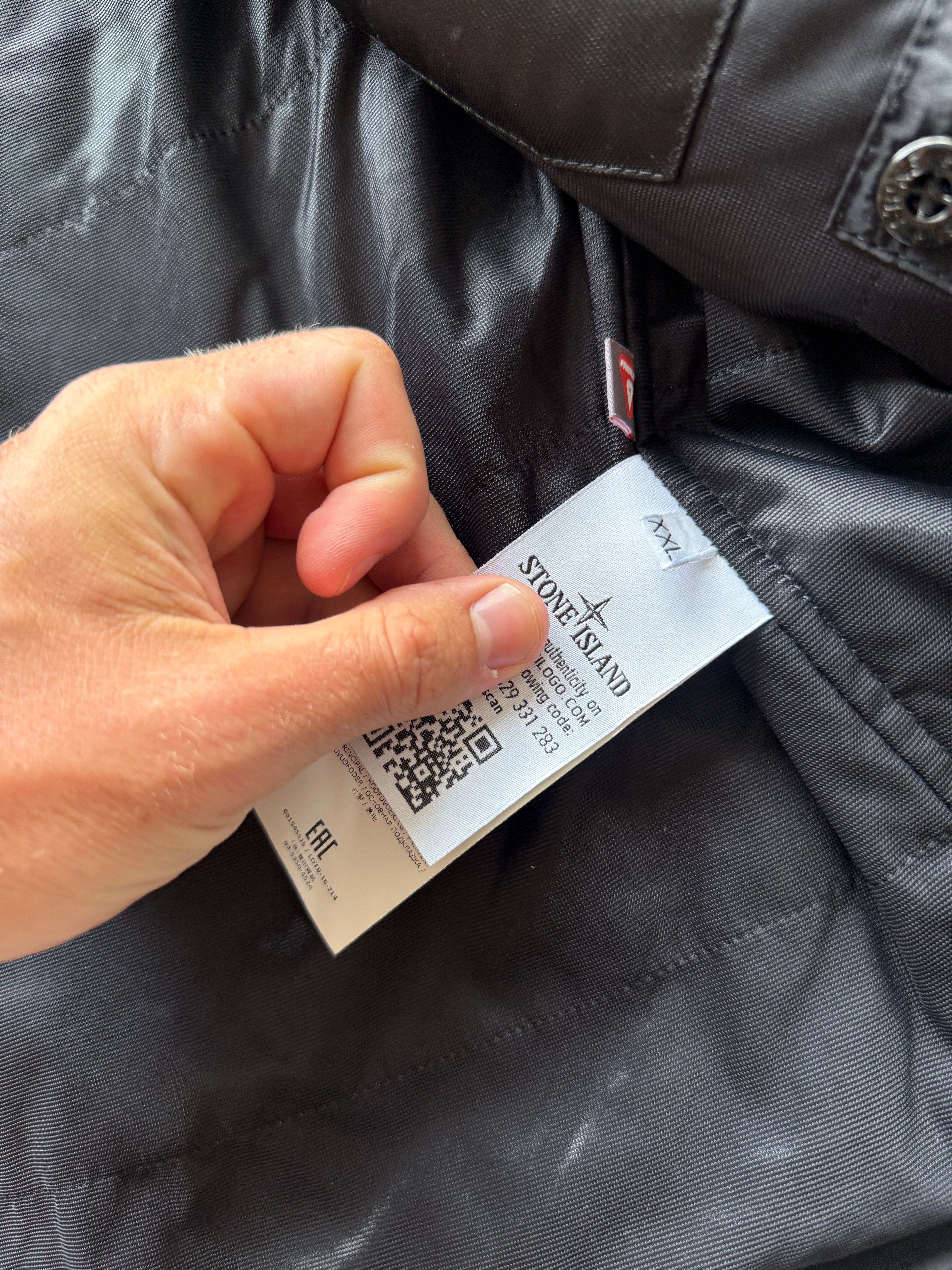 Stone Island x Dormeuil Primaloft jacket