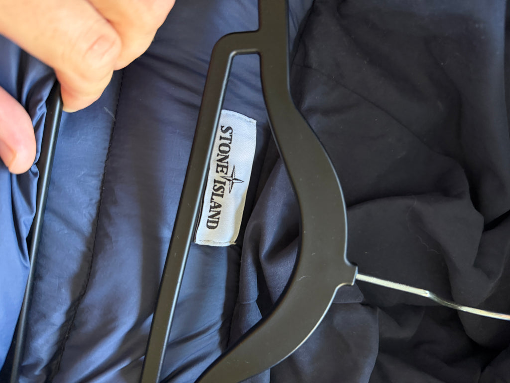 Stone Island Garment Dyed Crinkle Reps Down Jacket