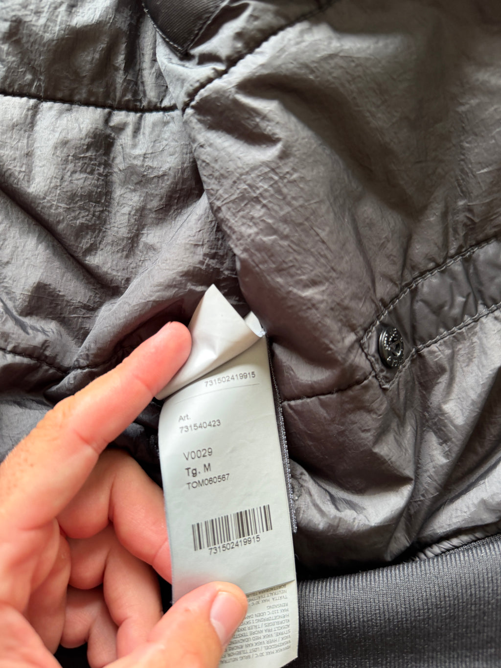 Stone Island Garment Dyed Primaloft Jacket