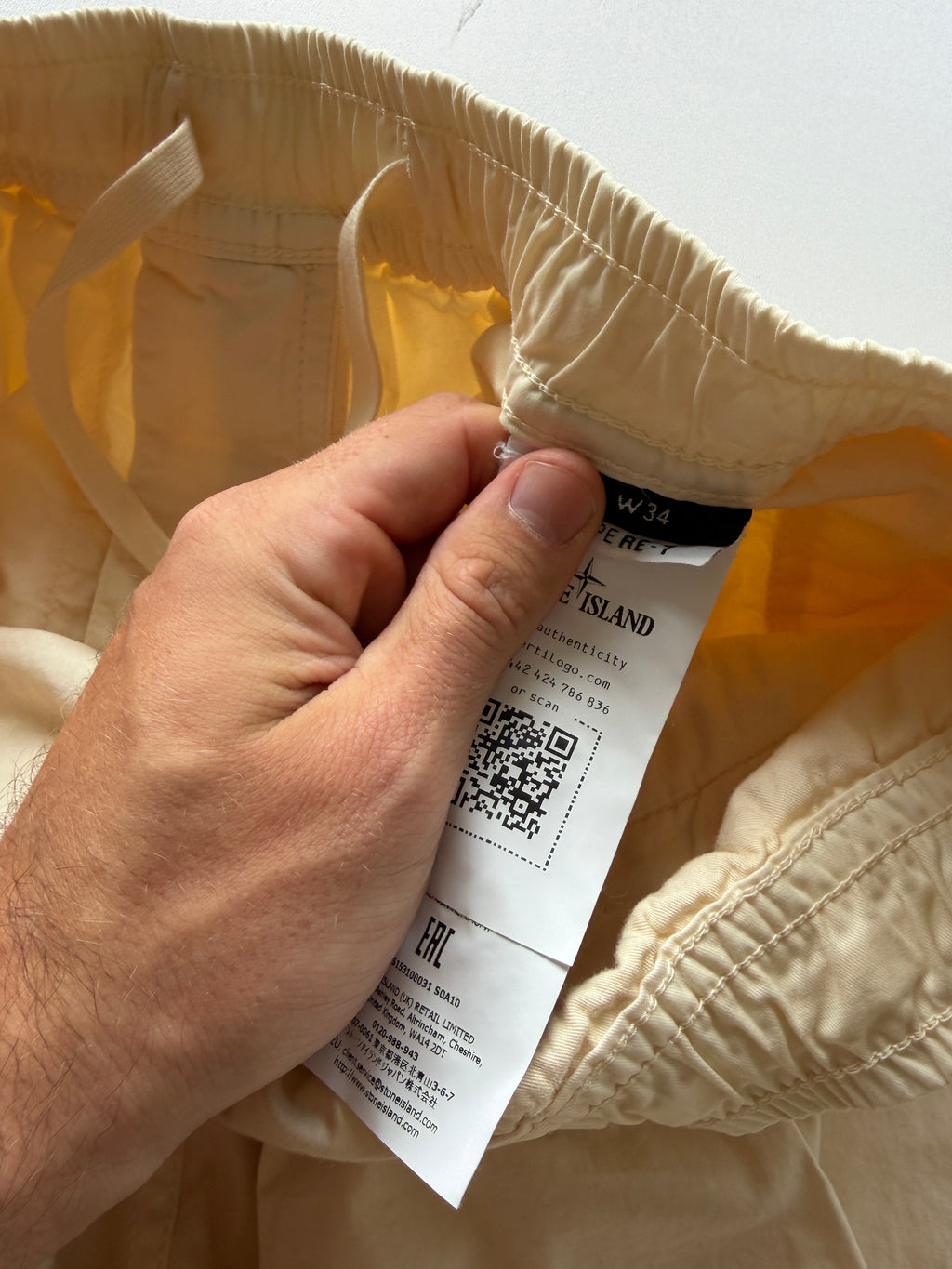 Stone Island Cargo Pants Beige