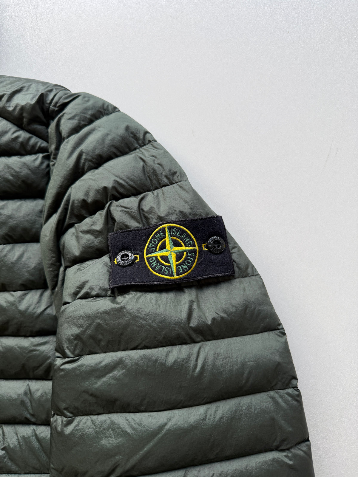 Stone Island Loom Woven Nylon Down Jacket