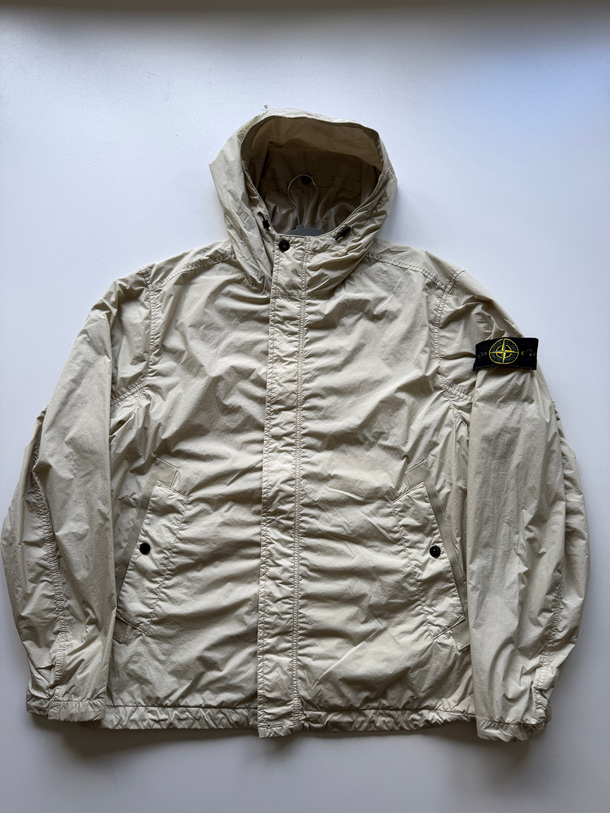 Stone Island Garment Dyed Crinkle Reps Jacket