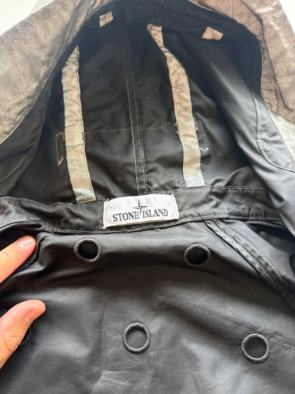 Stone Island Dust Colour Plated Reflective Jacket