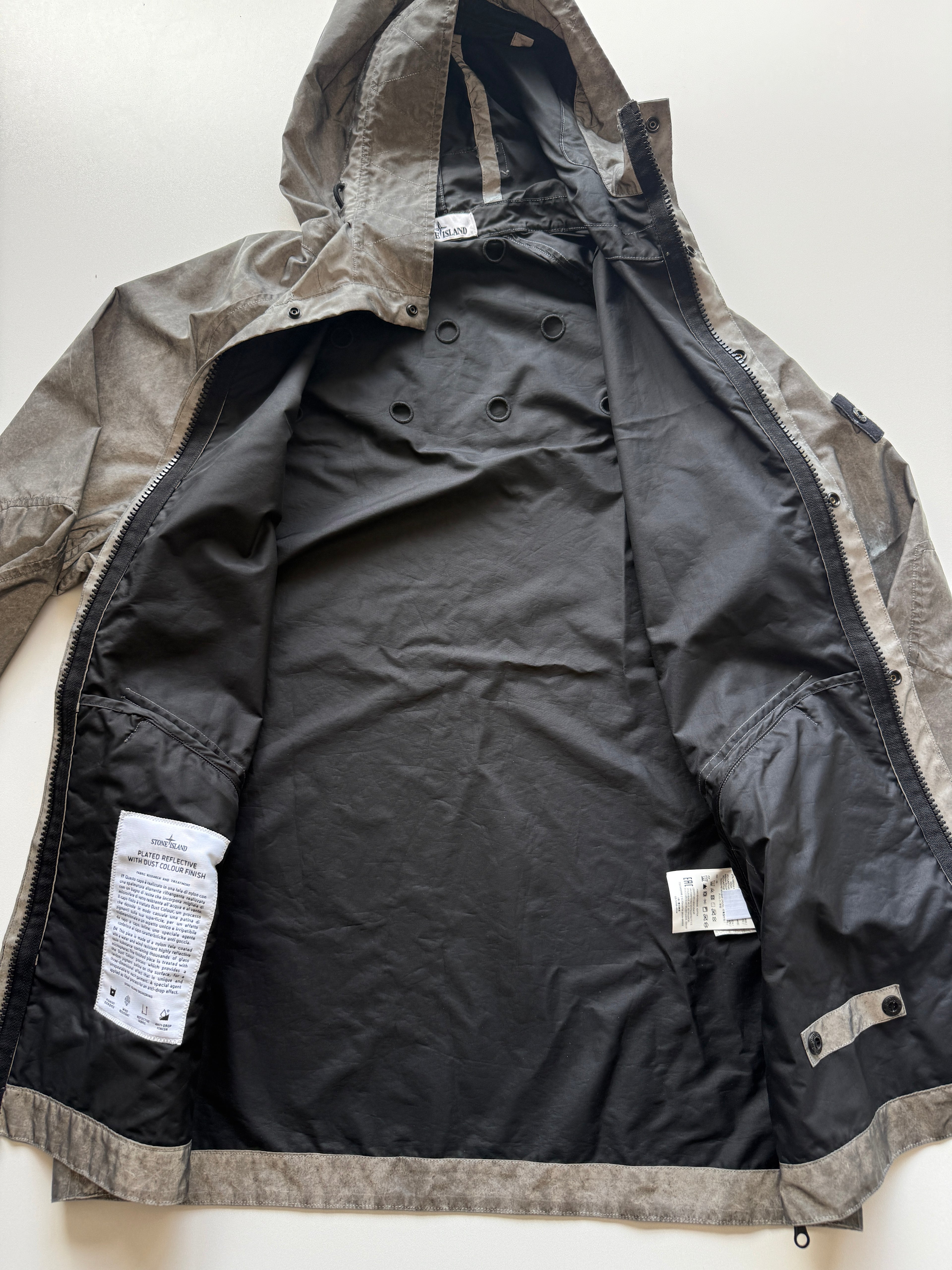 Stone Island Dust Colour Plated Reflective Jacket