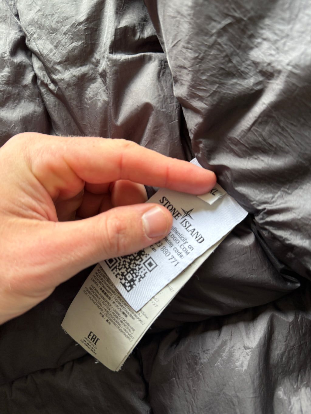 Stone Island Garment Dyed Down Jacket