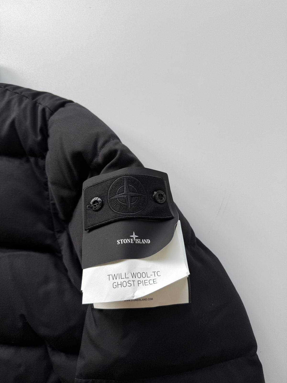 Stone Island Twill Wool Ghost Piece Jacket
