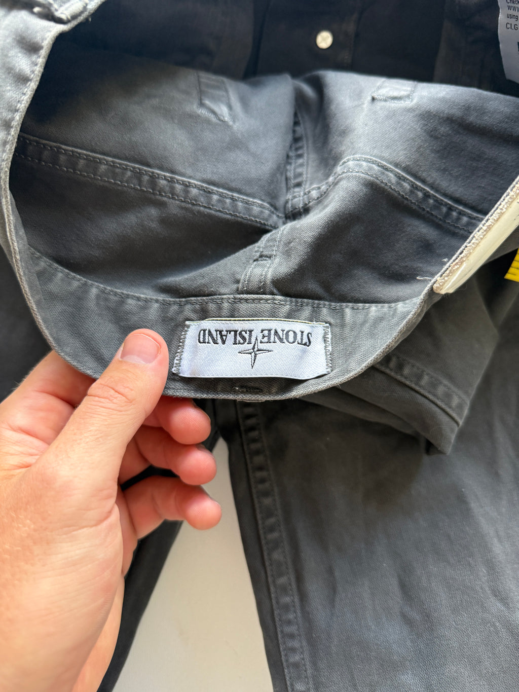 Stone Island Denim Pants Grey