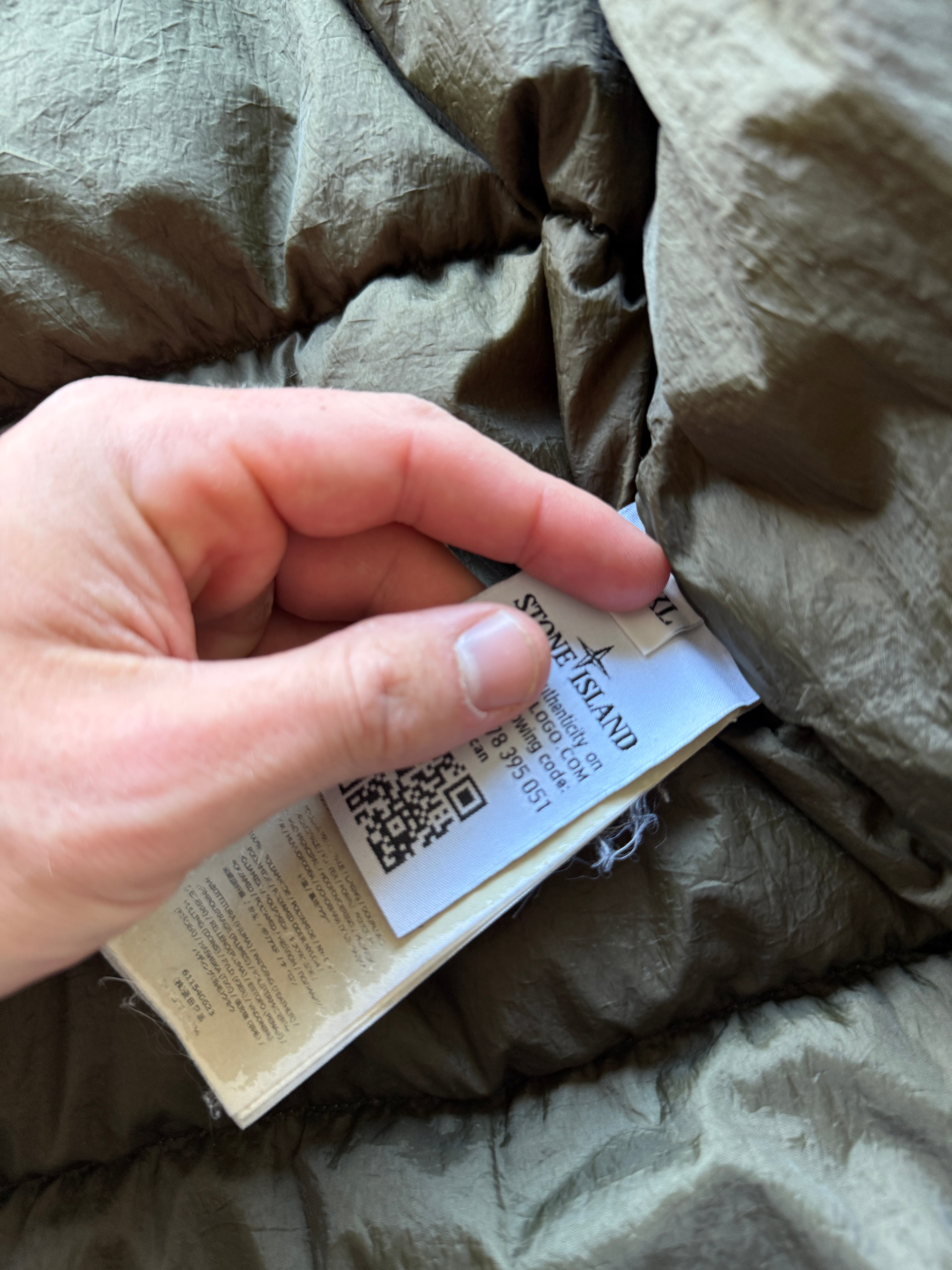 Stone Island Garment Dyed Jacket