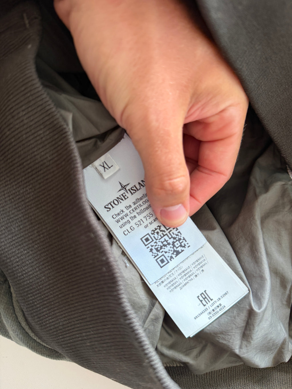 Stone Island Velvet Down Lamy Flock