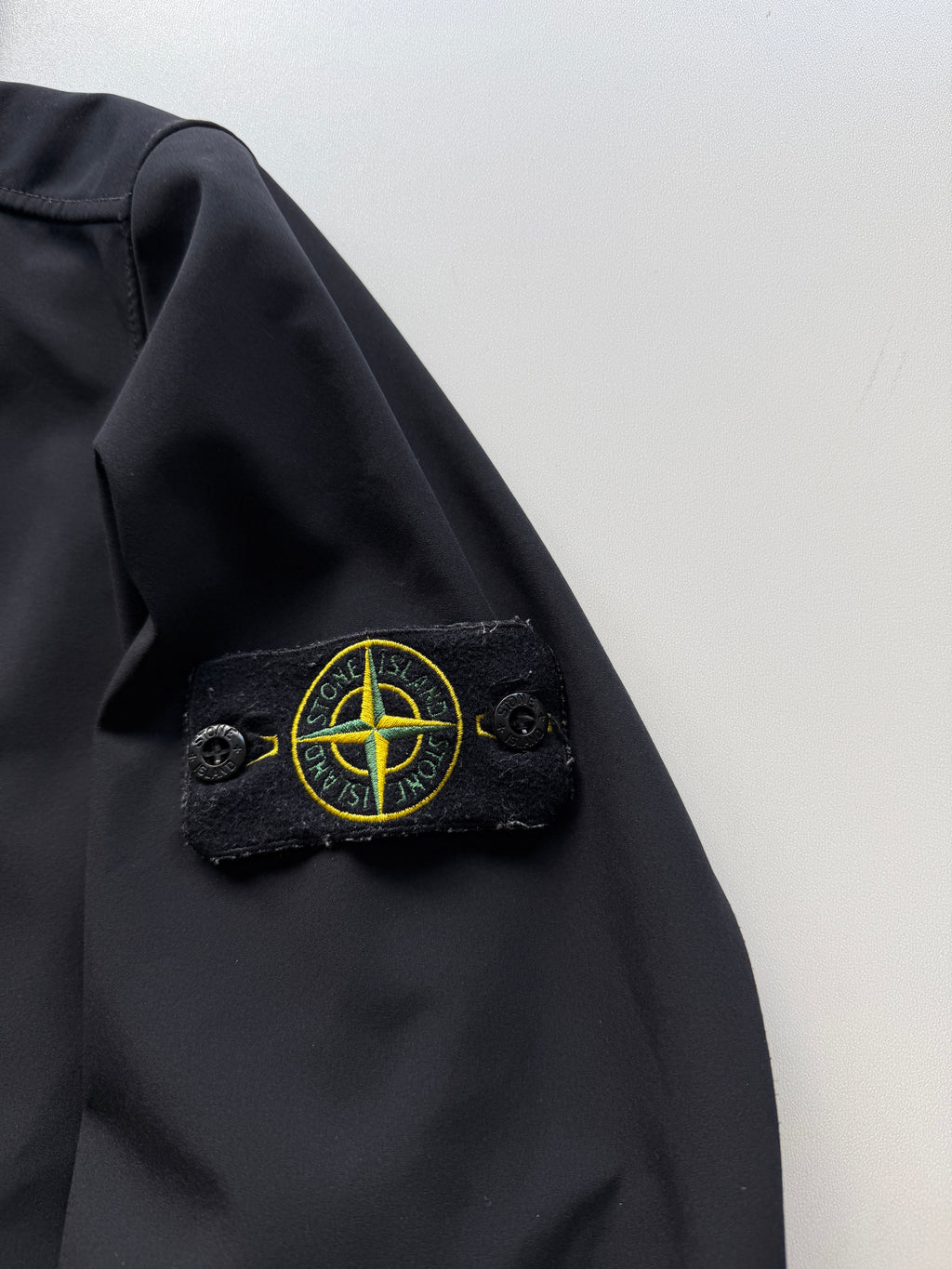 Stone Island Soft Shell Jacket Black