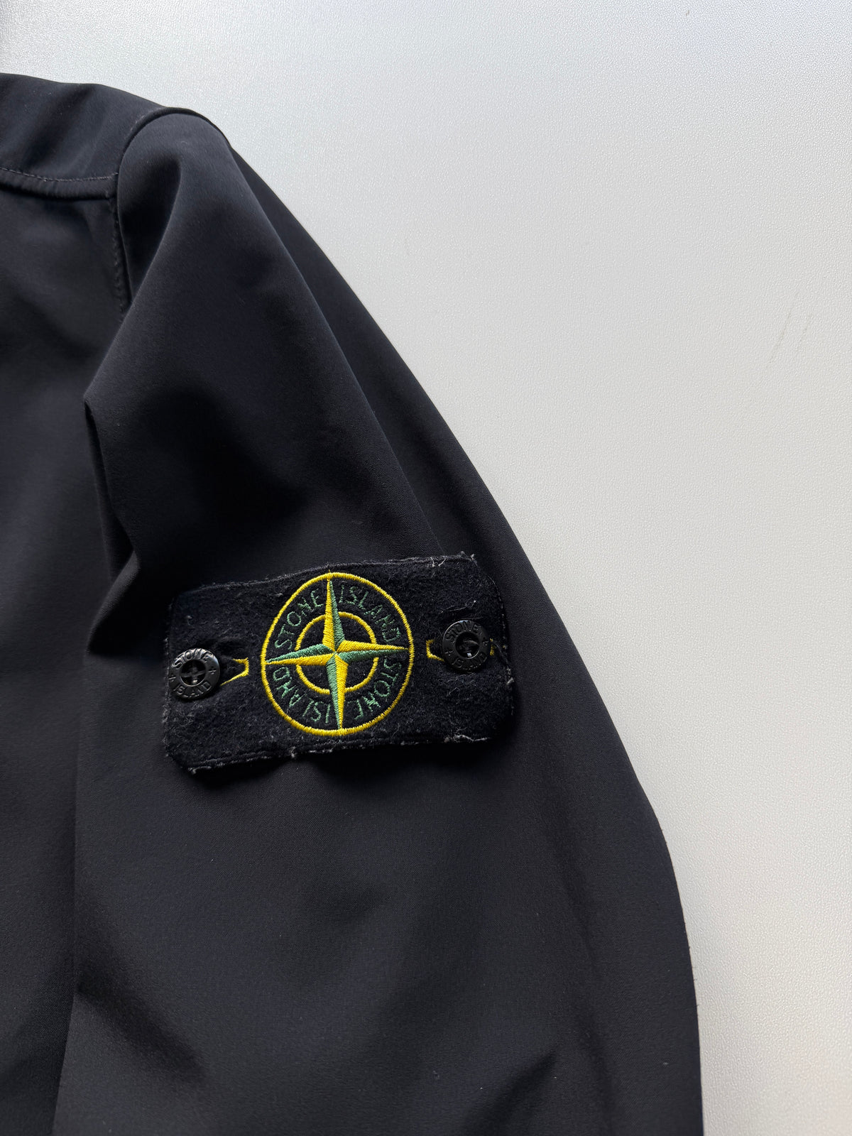 Stone Island Soft Shell Jacket Black