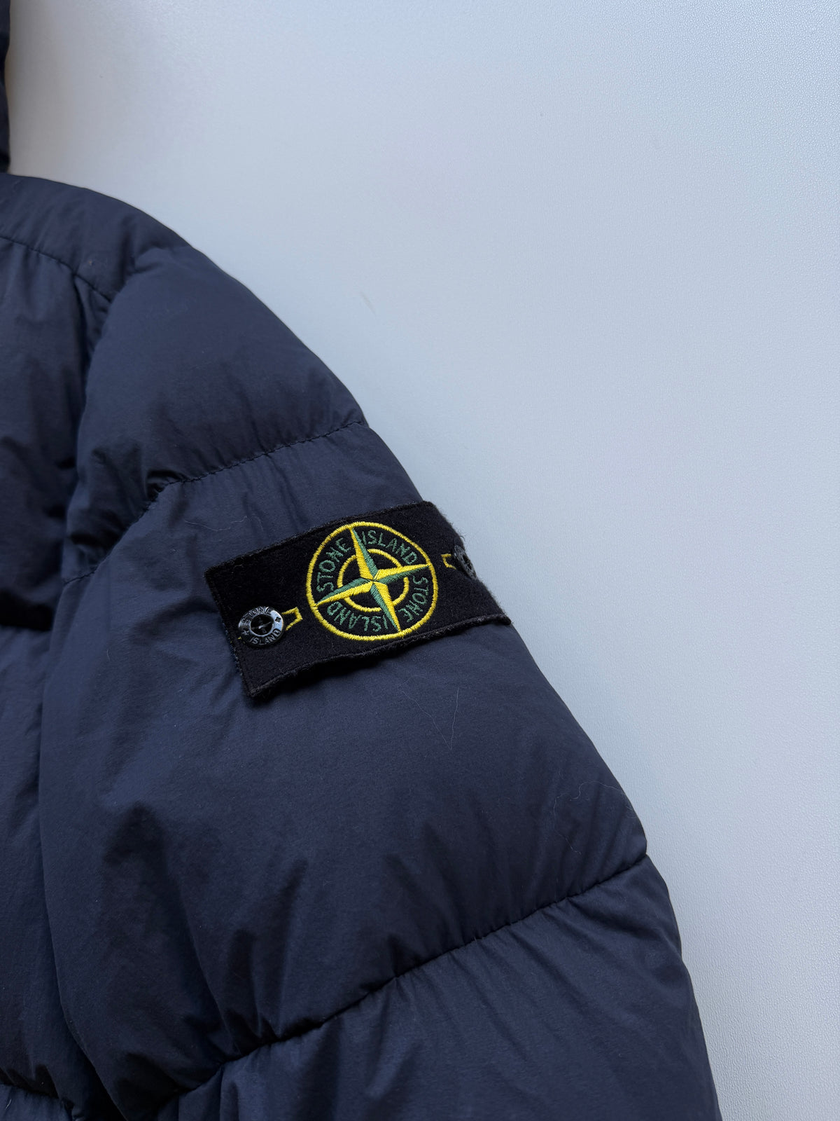 Stone Island Garment Dyed Crinkle Reps Down Jacket