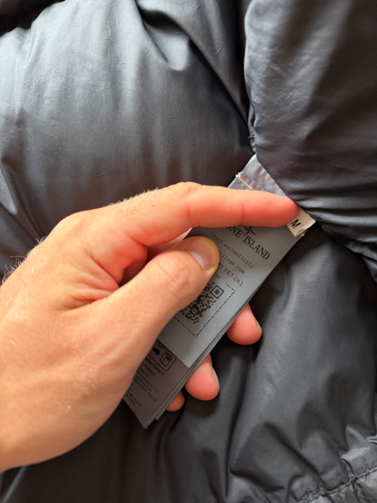 Stone Island Garment Dyed Down Jacket