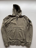 Stone Island Hoodie With Zip Kaki