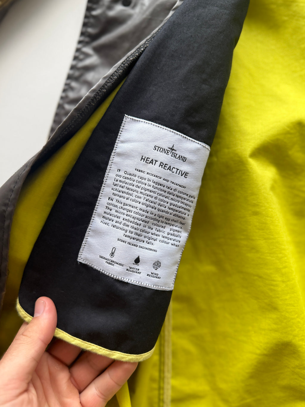 Stone Island X Supreme Heat Reactive Jacket