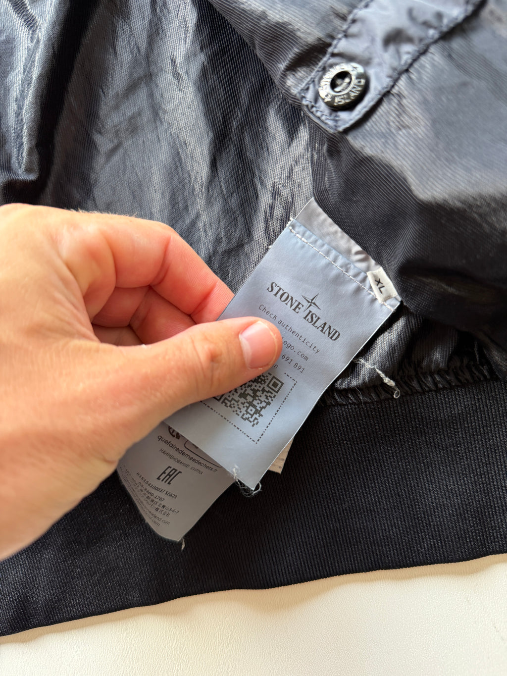 Stone Island Garment Dyed Crinkle Reps Jacket