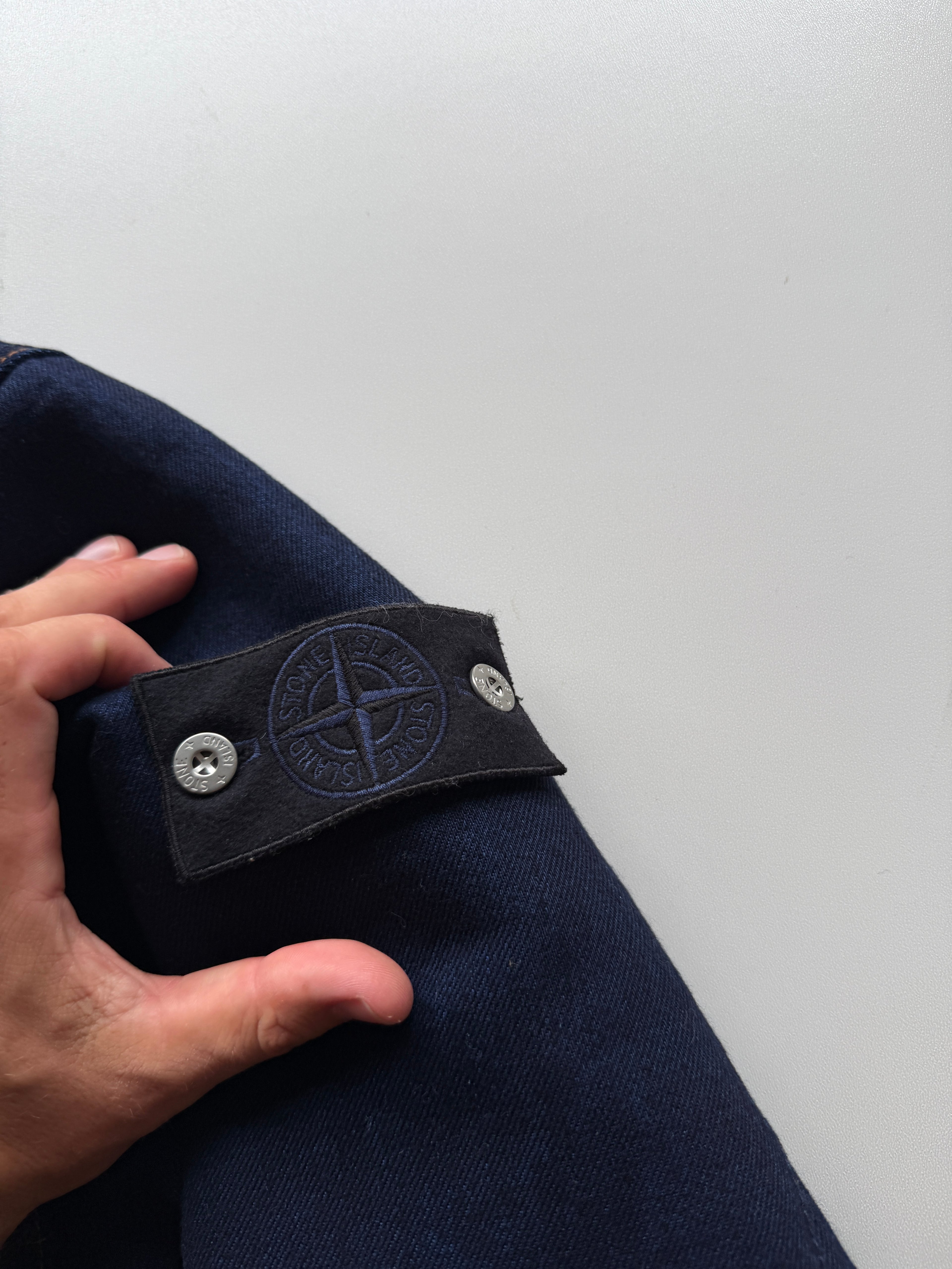 Stone Island Indigo Denim Jacket