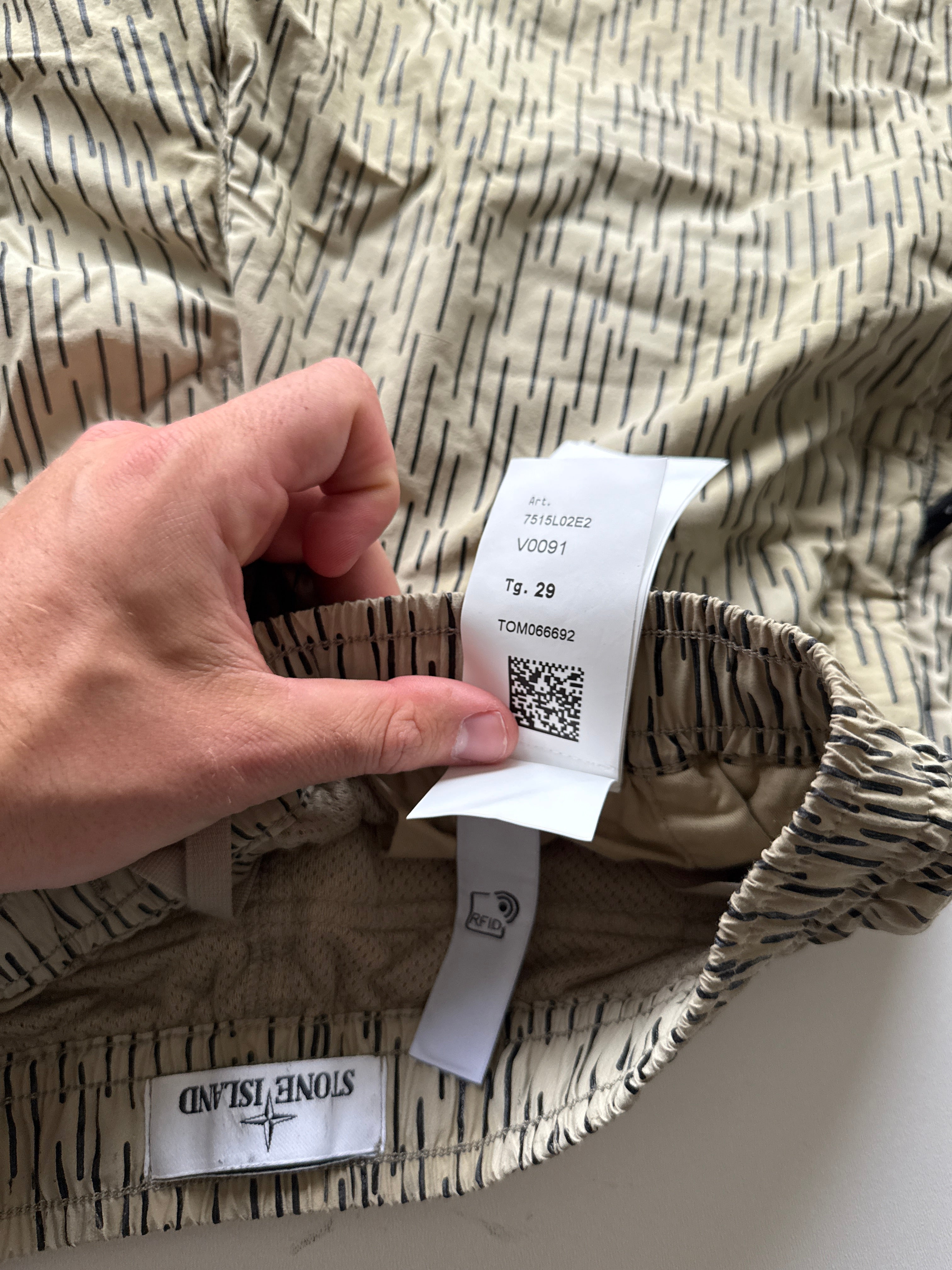 Stone Island Rain Camo Cargo Shorts