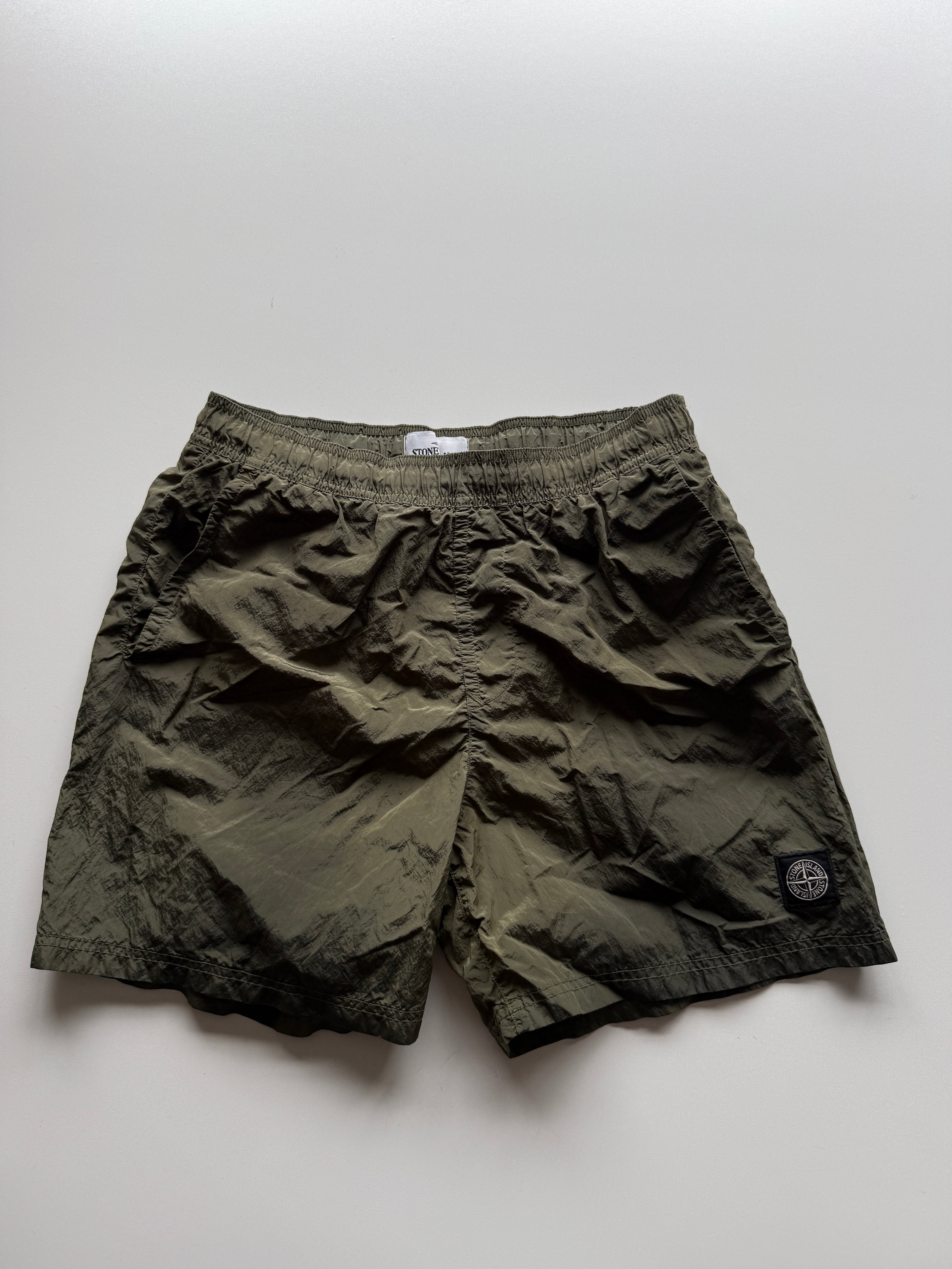 Stone Island Nylon Swimshorts Green