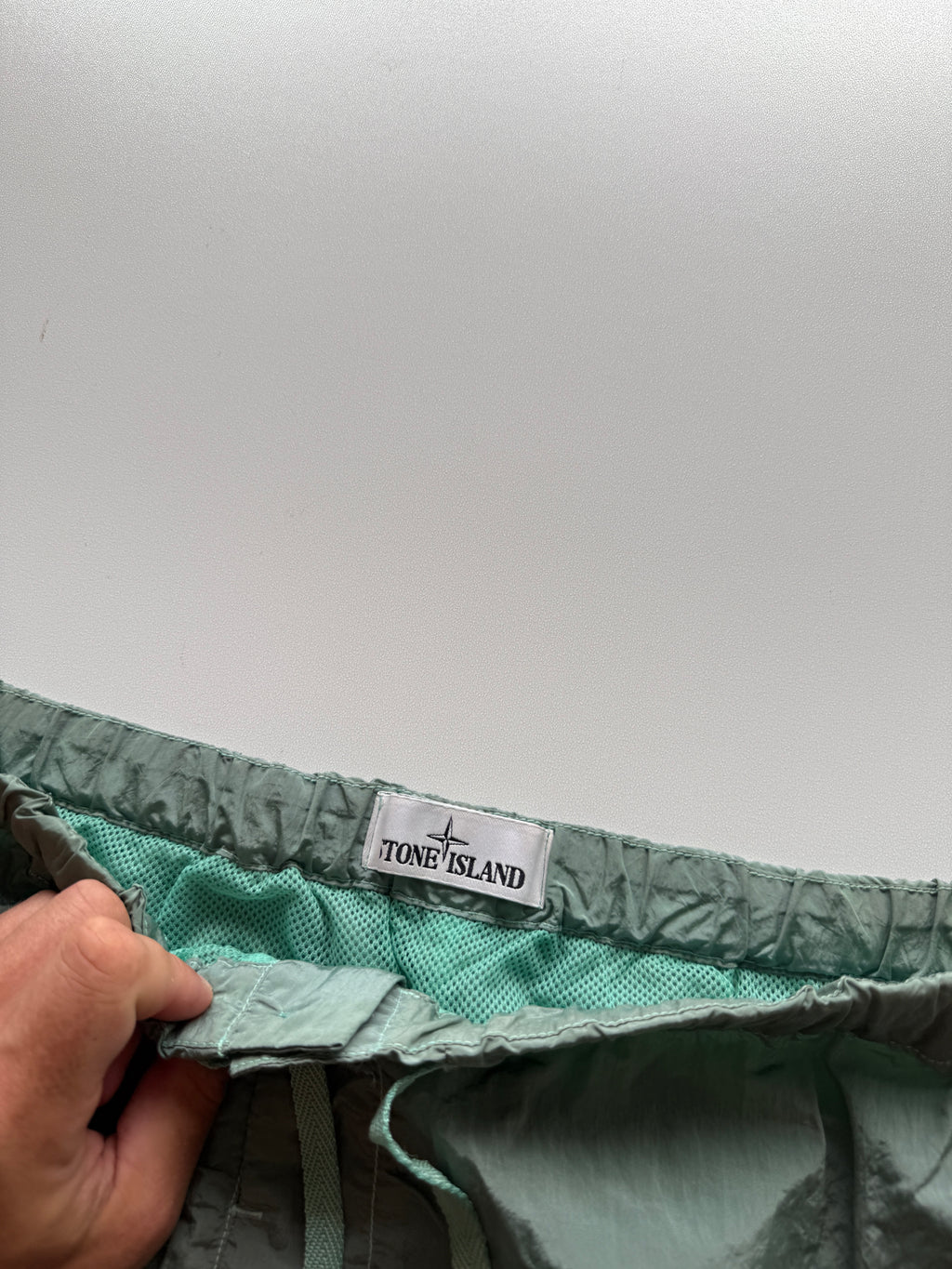 Stone Island Nylon Swimshort Green