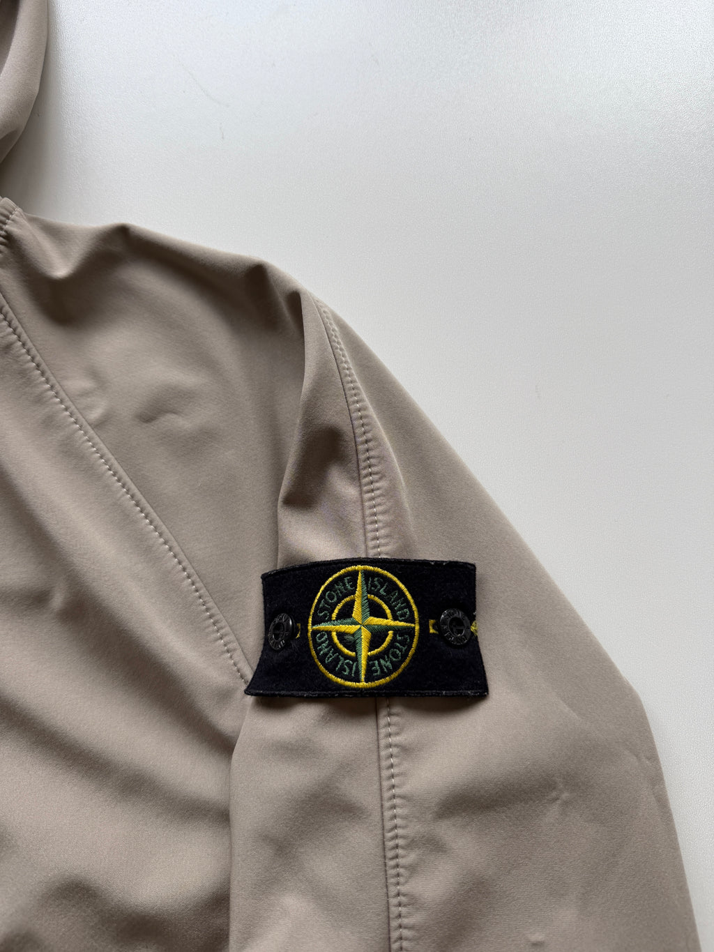 Stone Island Soft Shell Jacket Beige