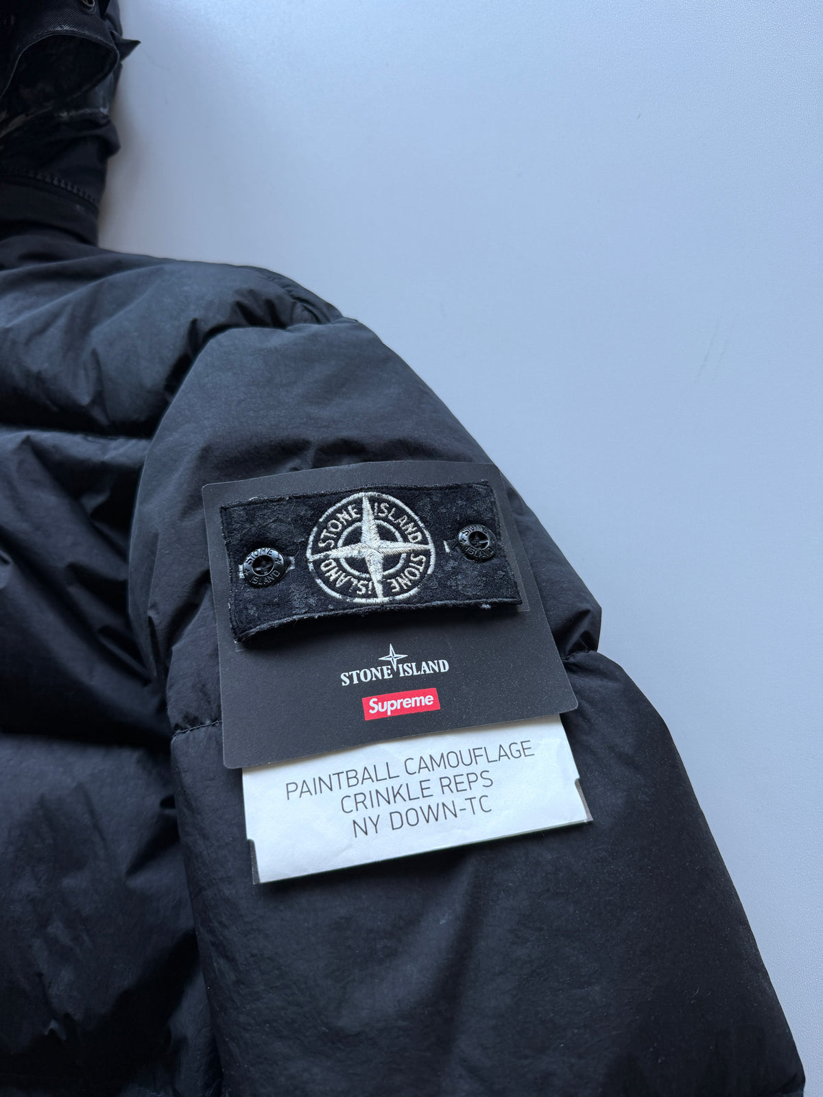 Stone Island X Supreme paintball Camo Jacket