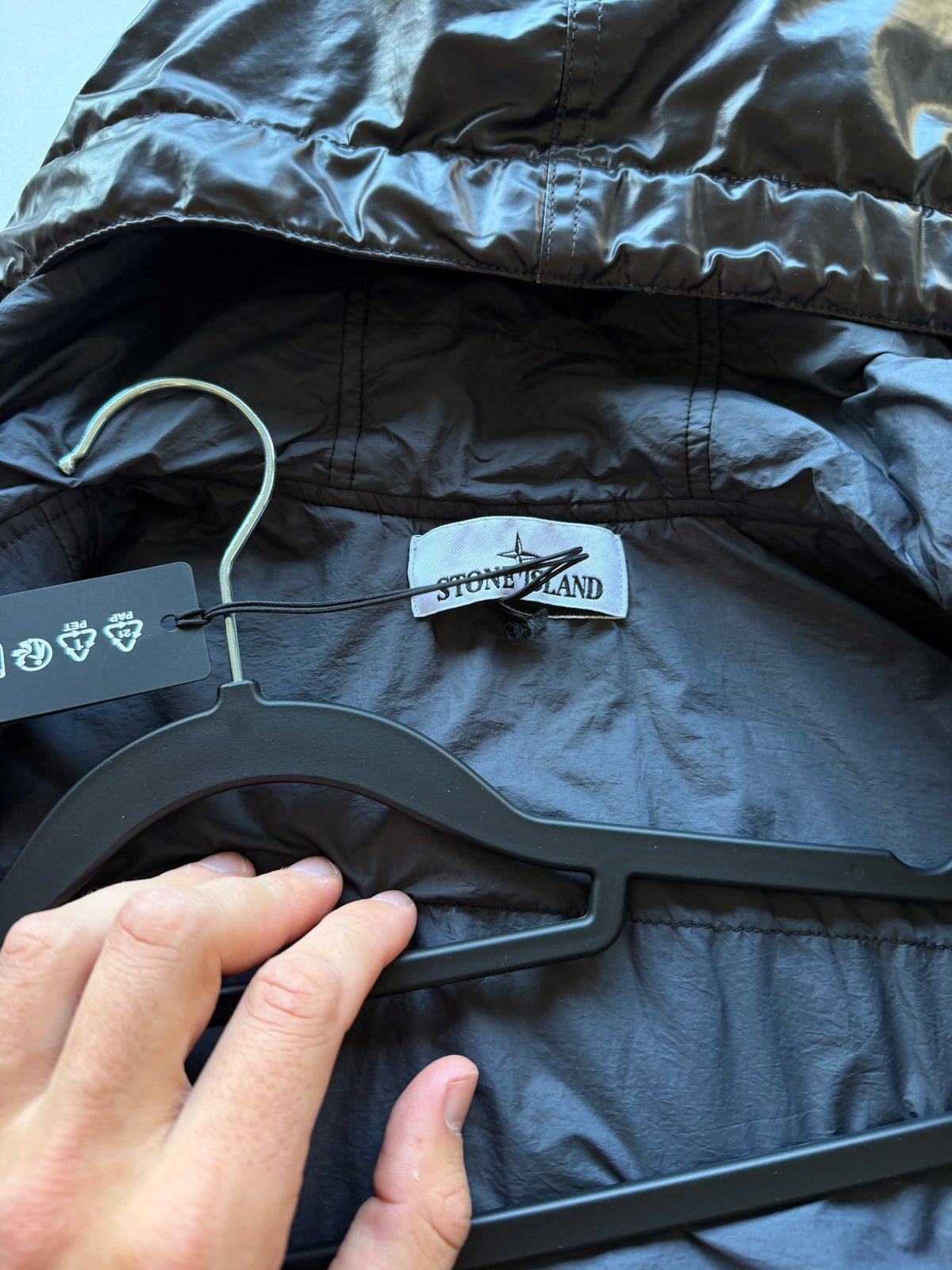 Stone Island Mussola Gommata Tc Jacket