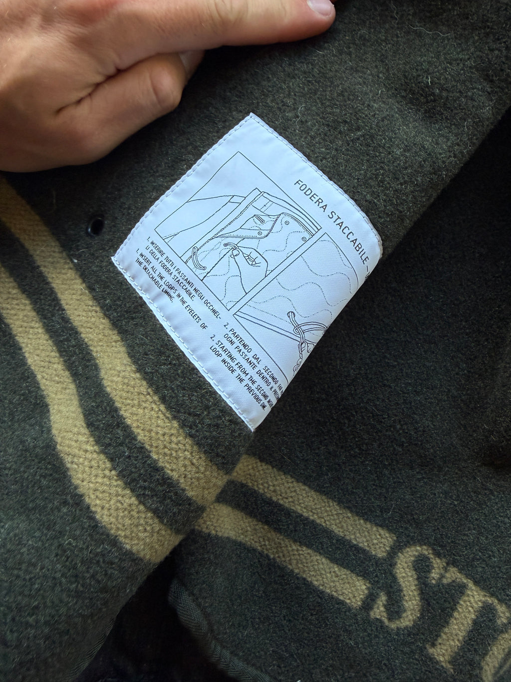 Stone Island Reflective Weave Ristop Jacket