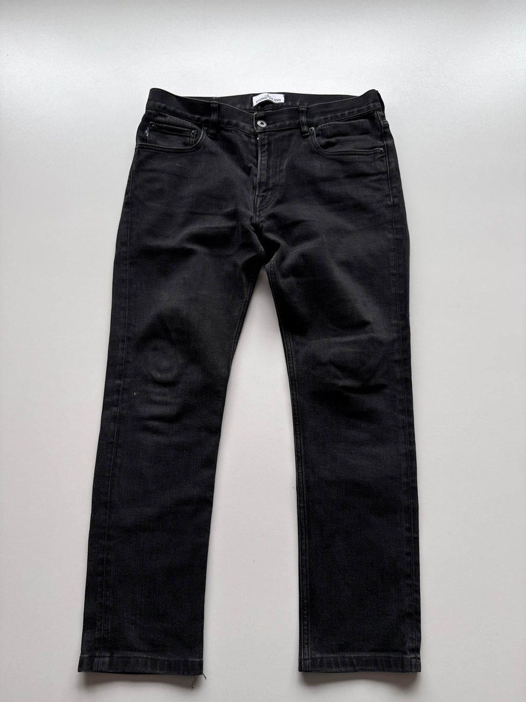 Stone Island Denim Pants Black