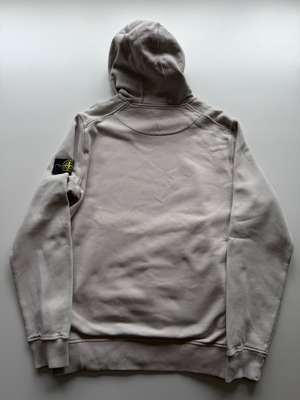 Stone Island Beige Hoodie