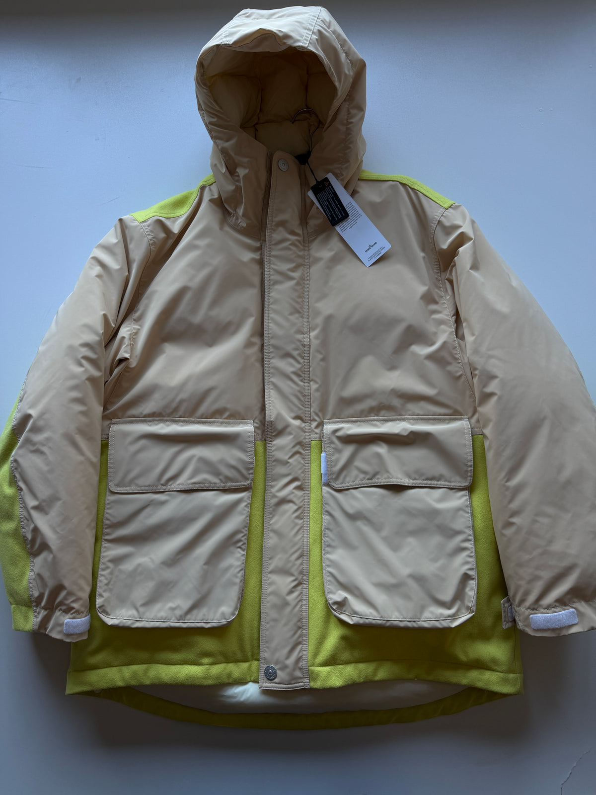 Stone Island Panno Resinato Reflective Down Marina Jacket