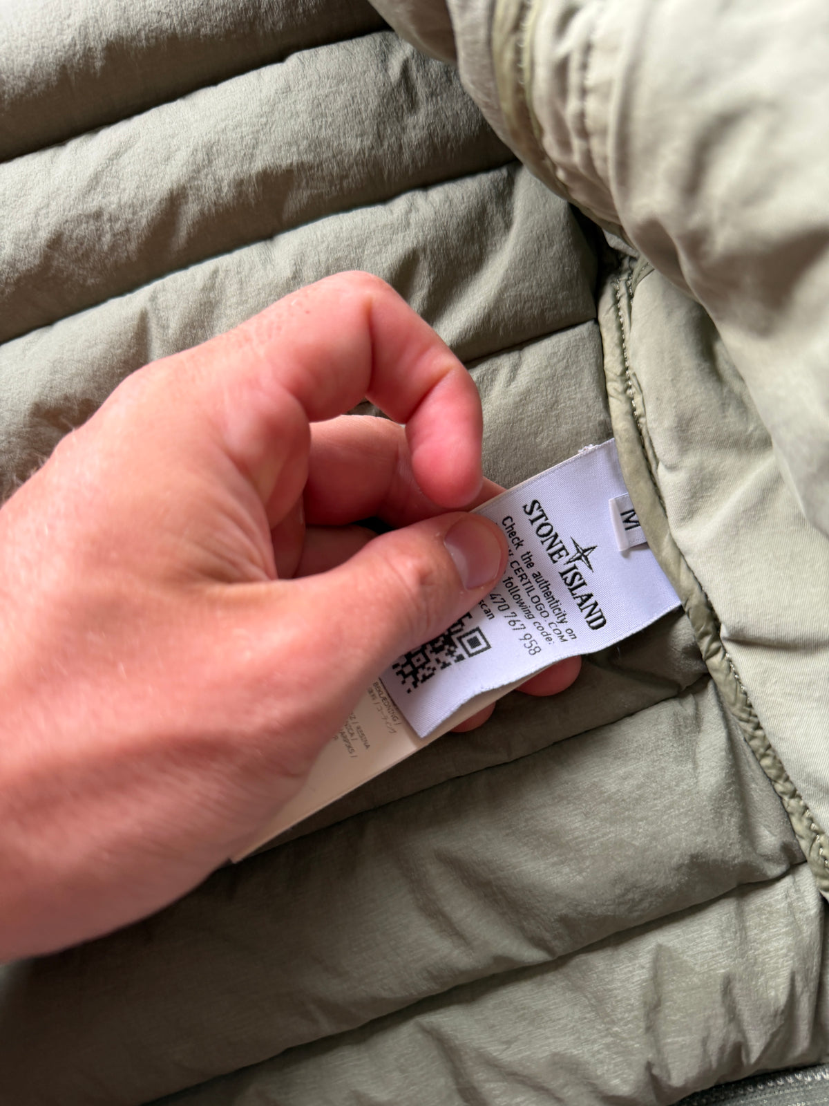 Stone Island Loom Woven Nylon Jacket
