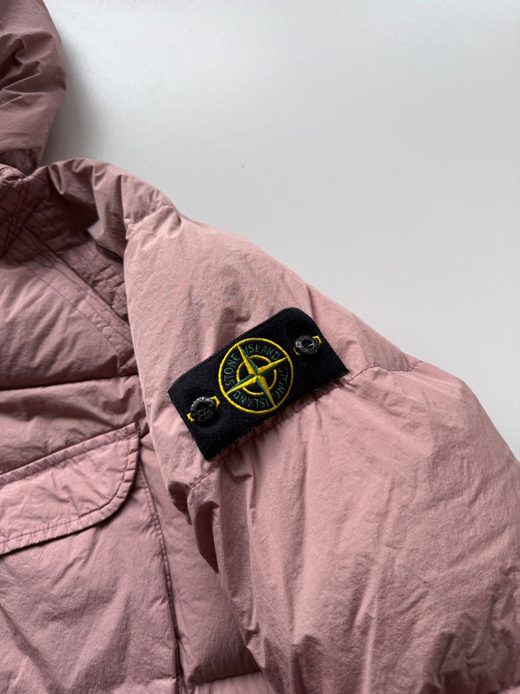 Stone Island Garment Dyed Down Parka Jacket