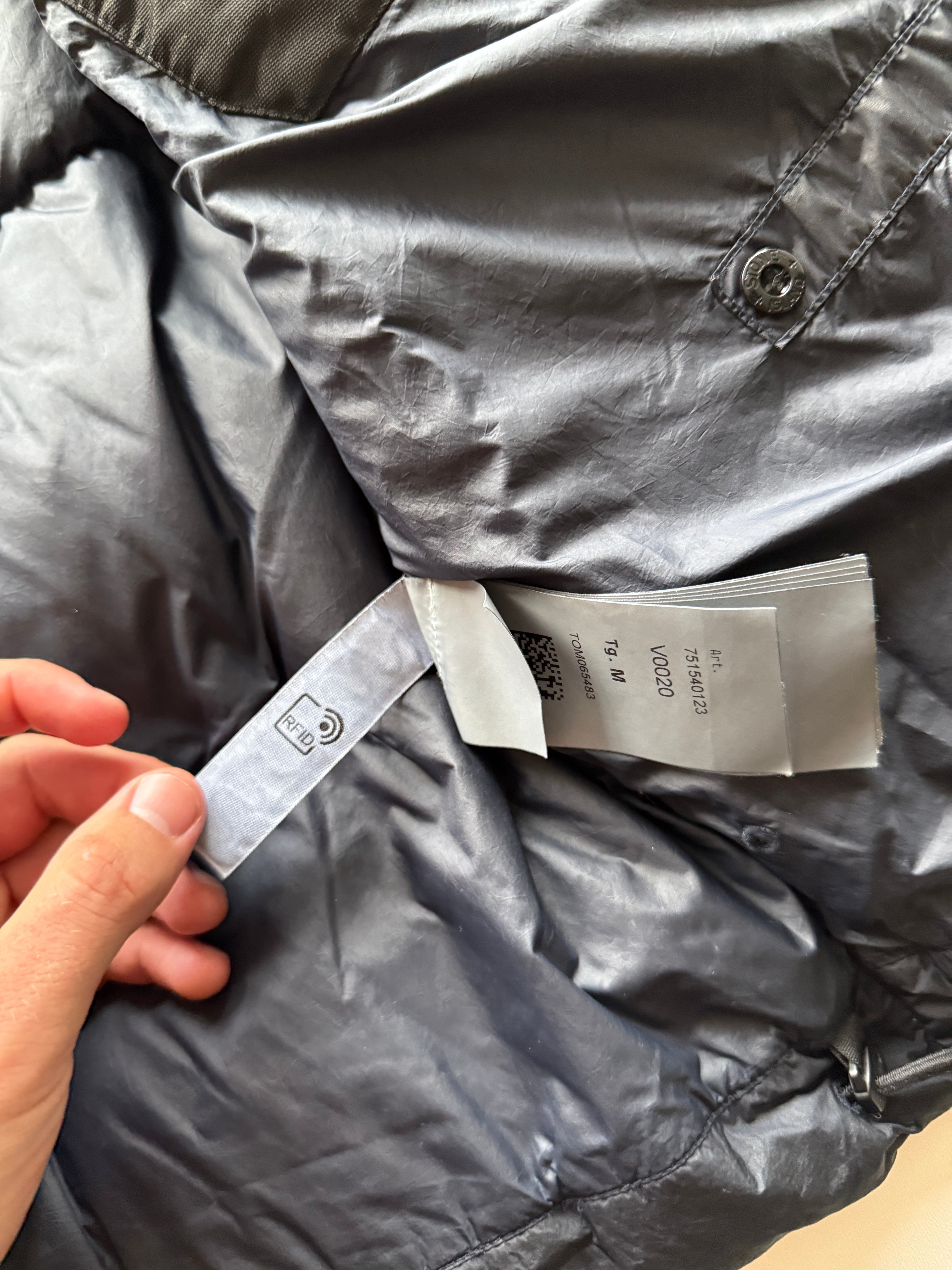 Stone Island Garment Dyed Down Jacket