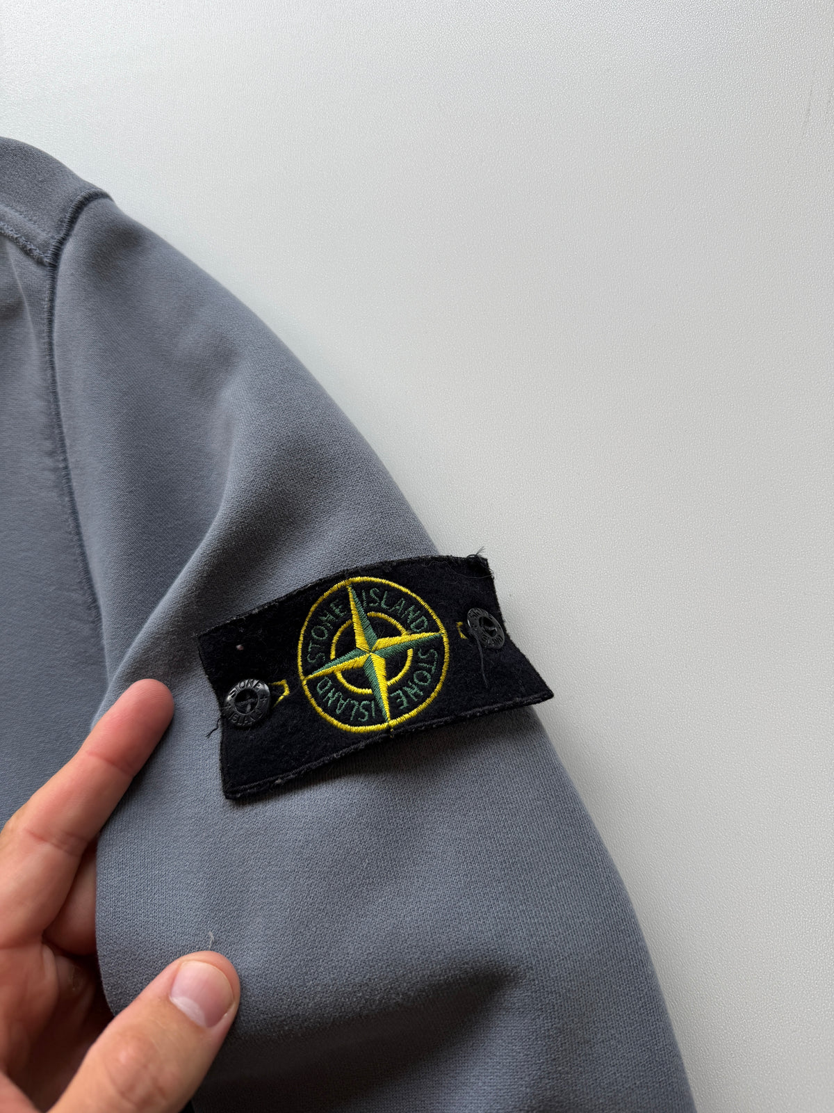 Stone Island Grey Hoodie