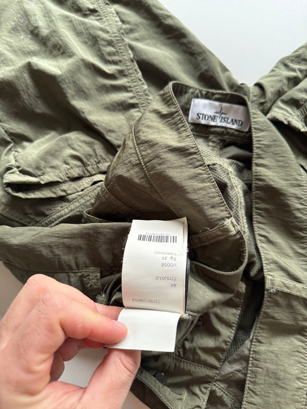 Stone Island Nylon Cargo Pants