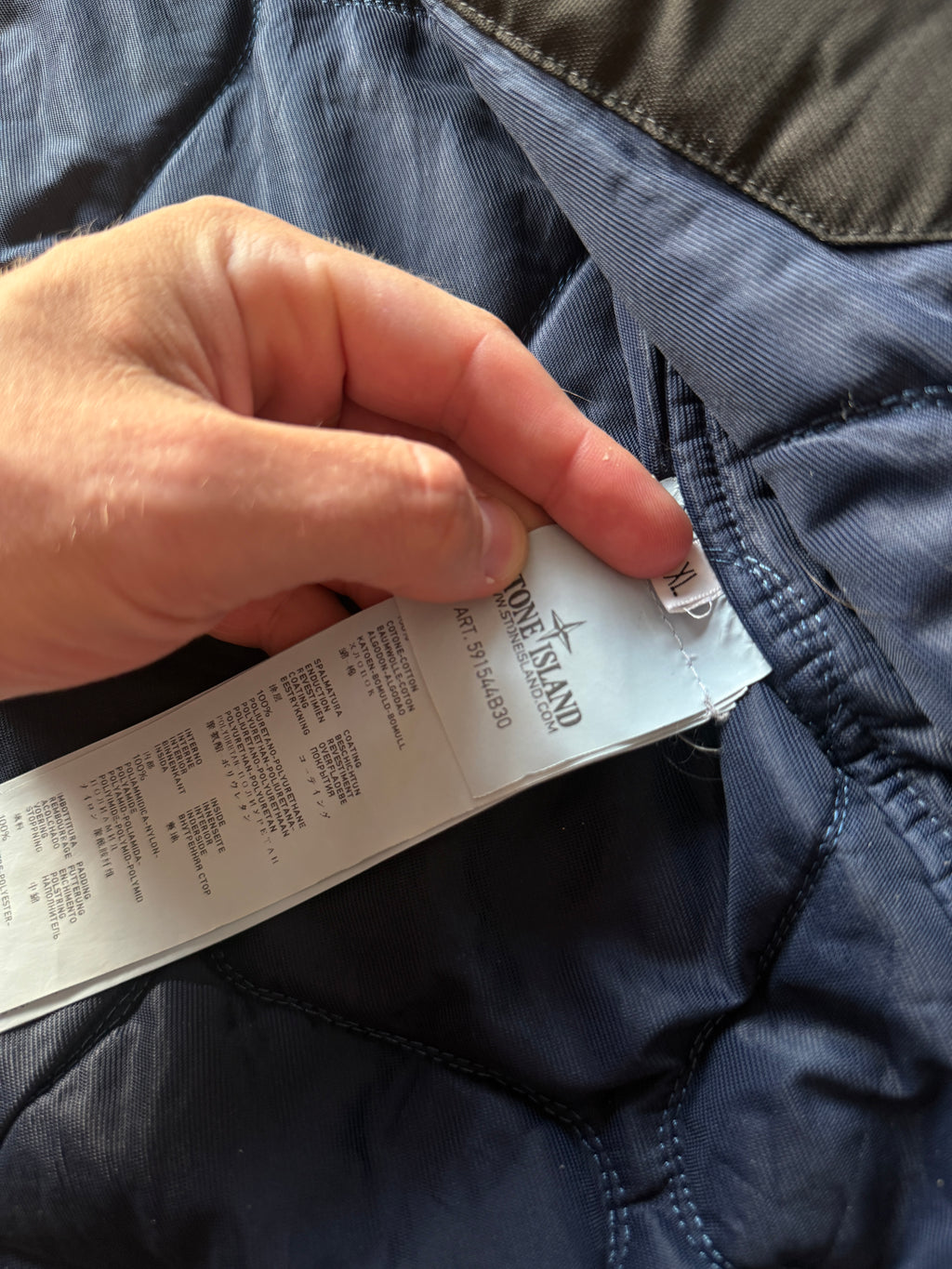 Stone Island Mussola Gommata Jacket
