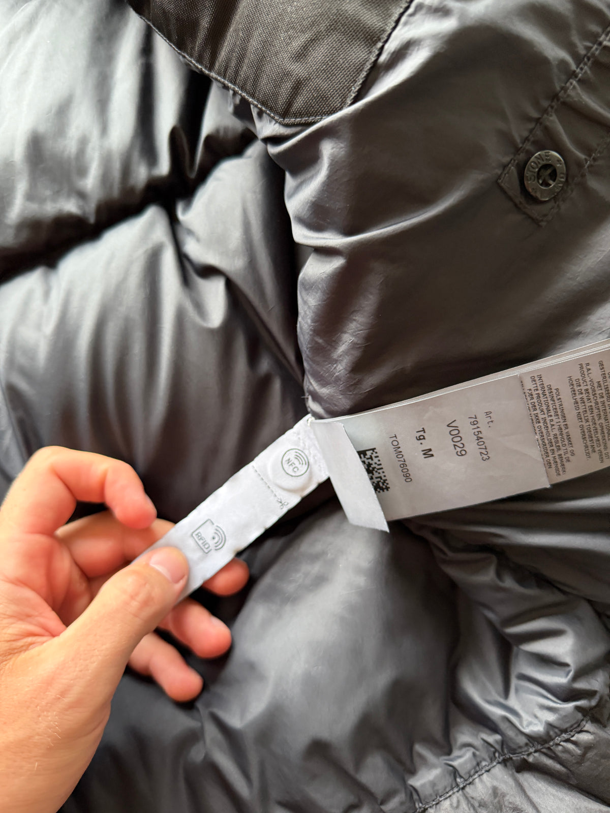 Stone Island Garment Dyed Down Jacket