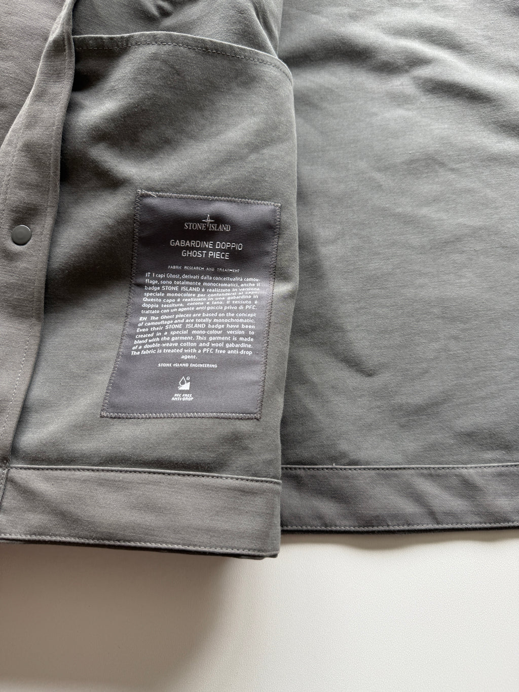 Stone Island Ghost Garbadine Jacket