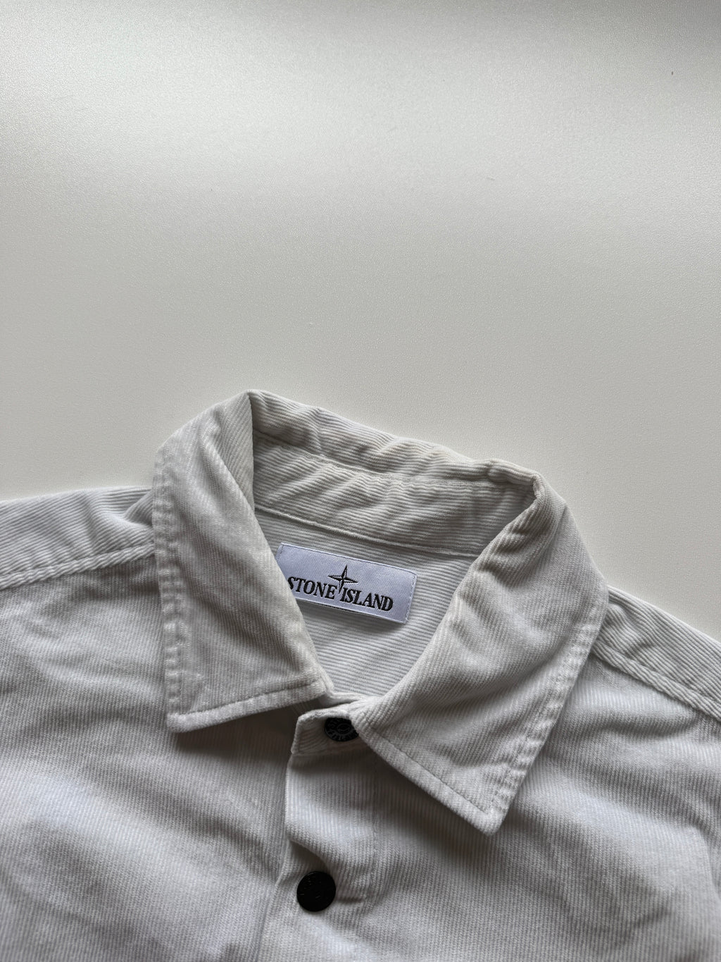 Stone Island Overshirt White