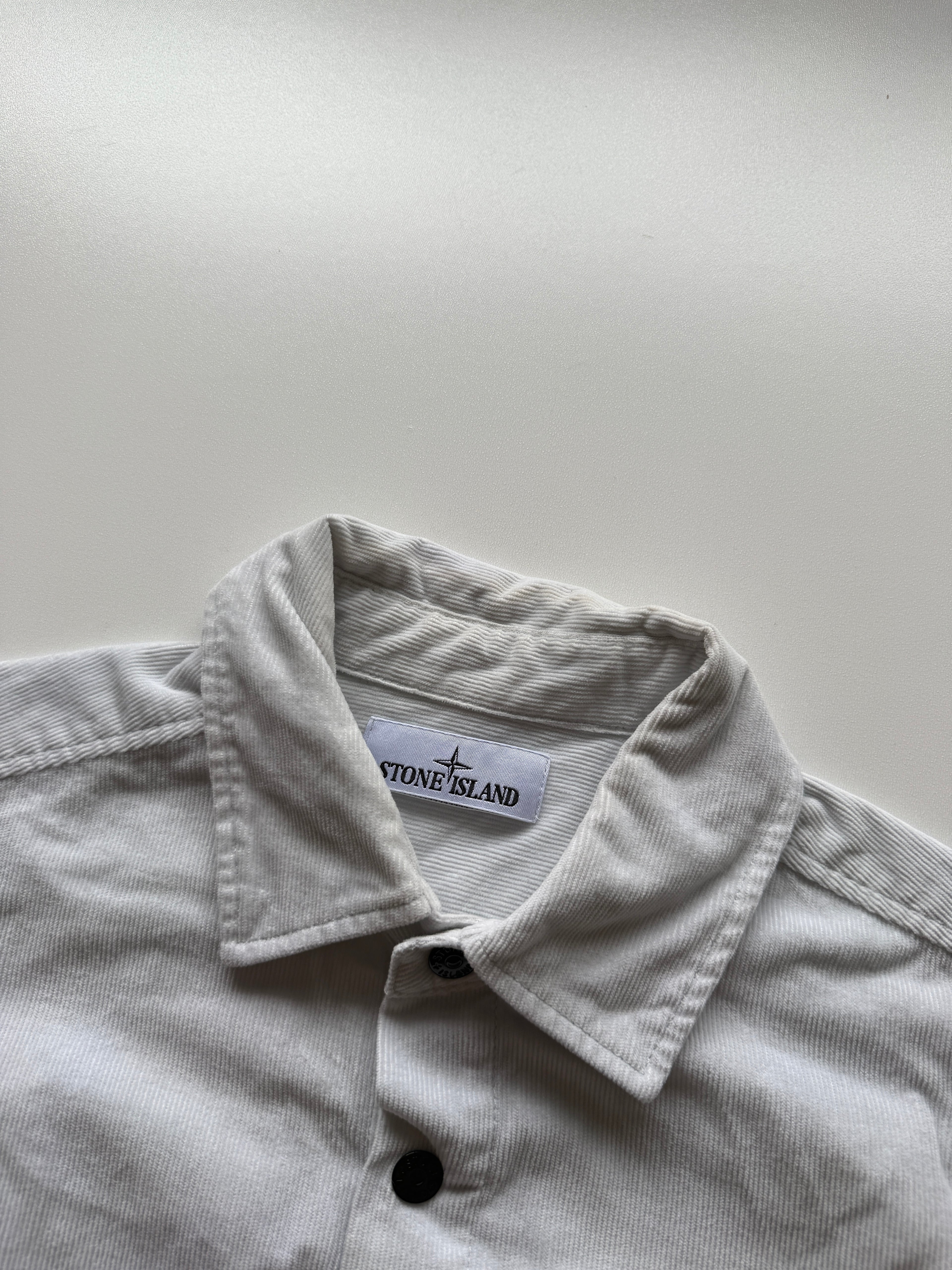 Stone Island Overshirt White
