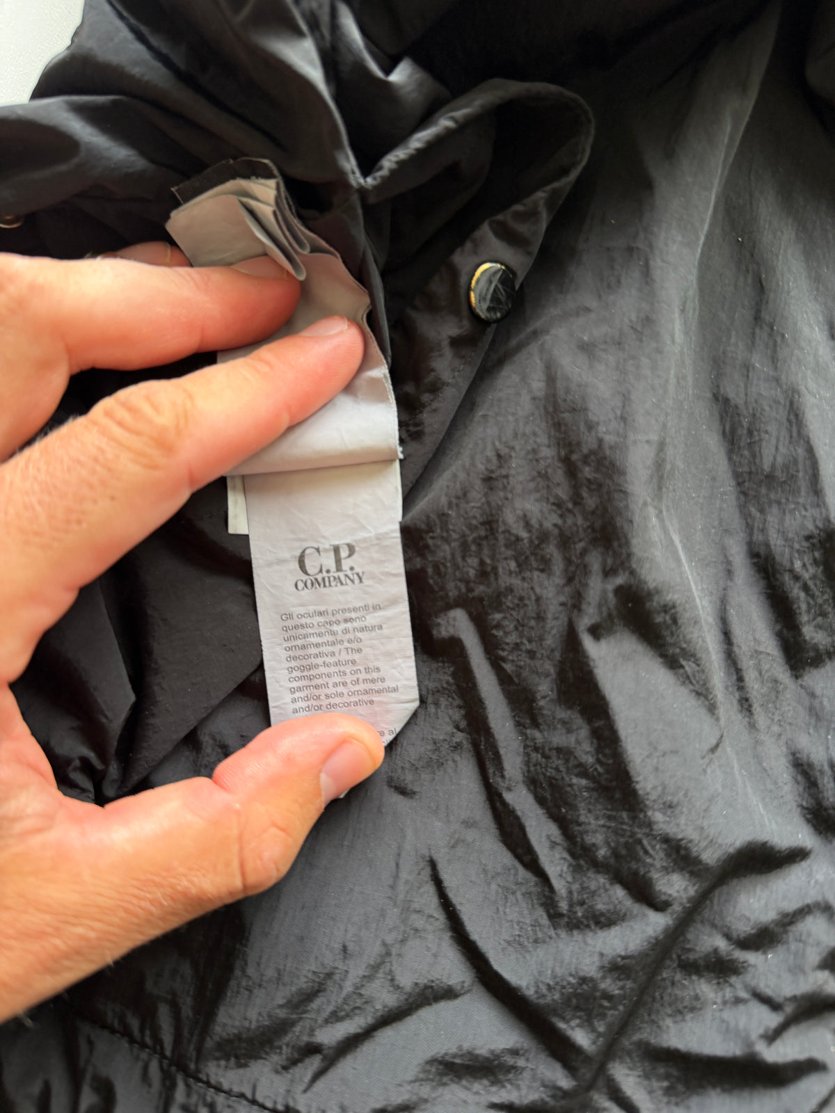 CP Company Chrome Goggle Jacket