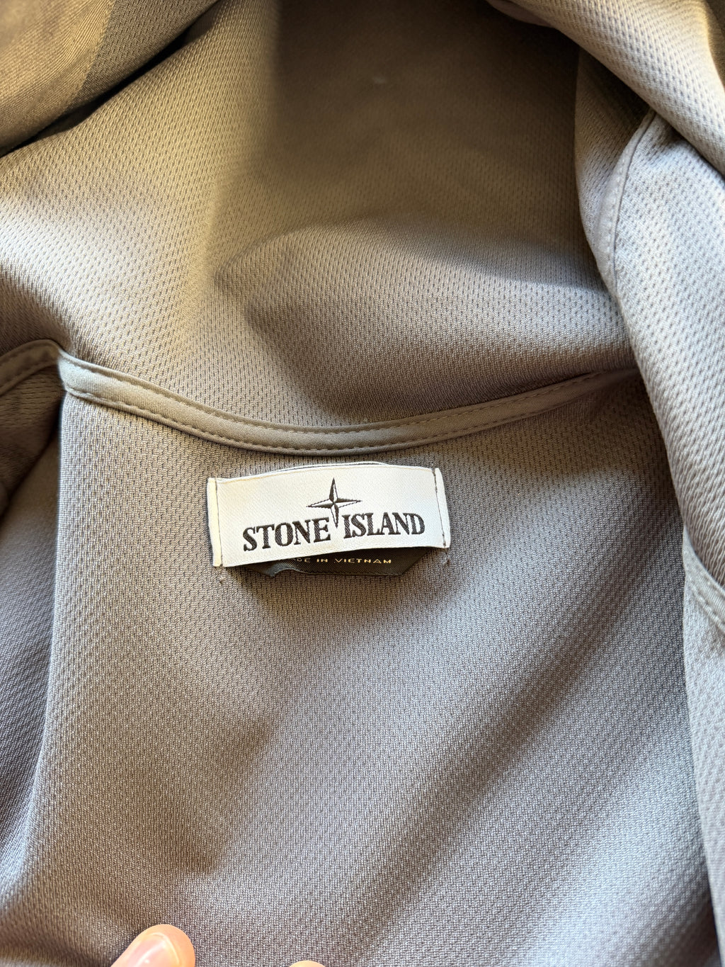 Stone Island Soft Shell Jacket Grey