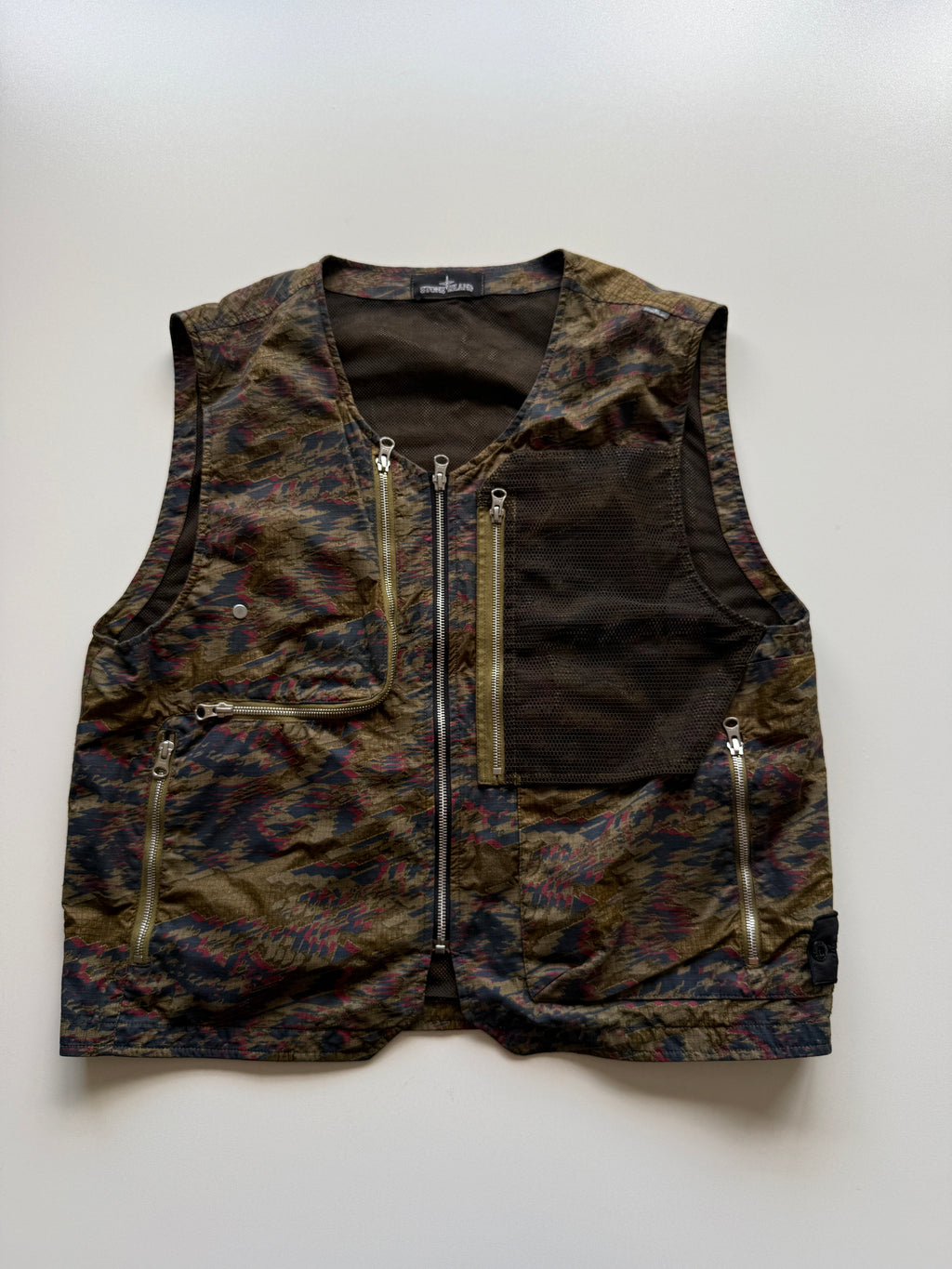 Stone Island Shadow DPM Ripstop Gilet