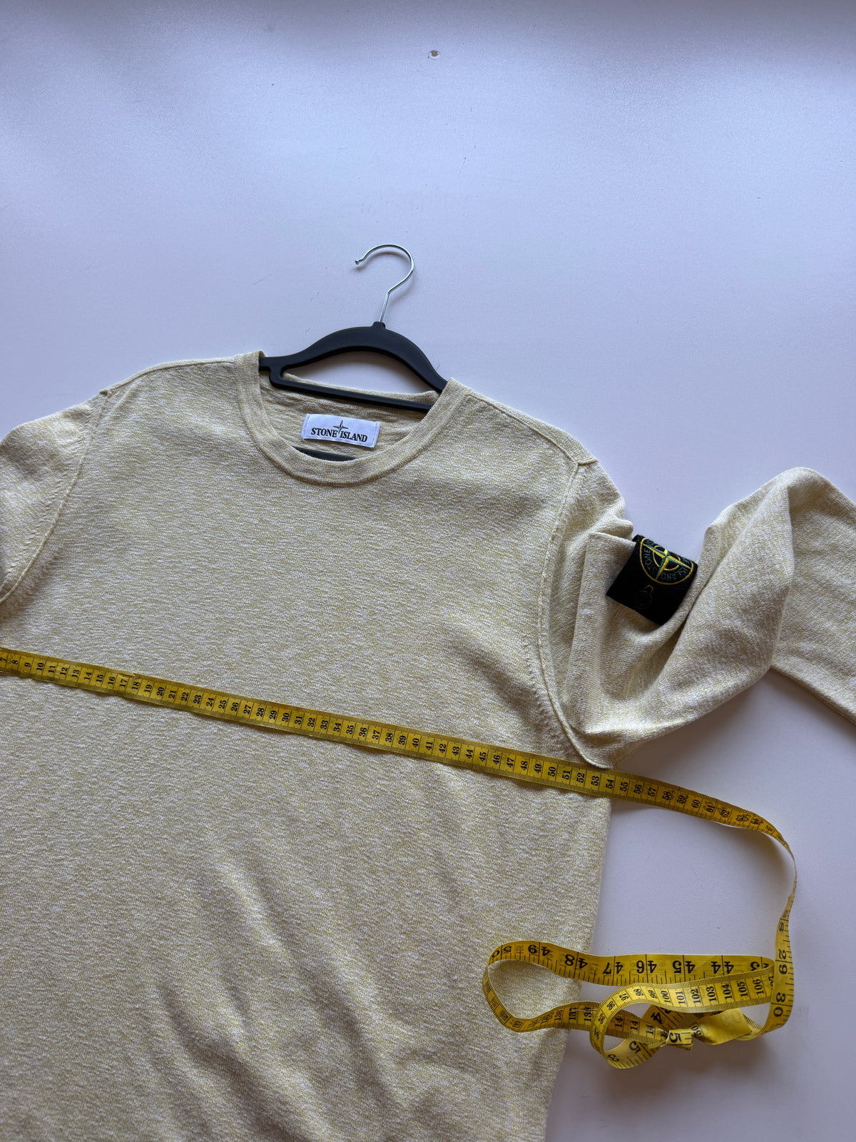 Stone Island Pullover Yellow
