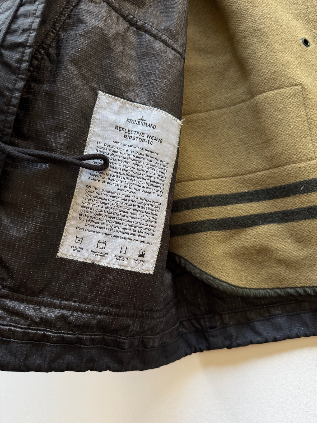 Stone Island Reflective Weave Ristop Jacket