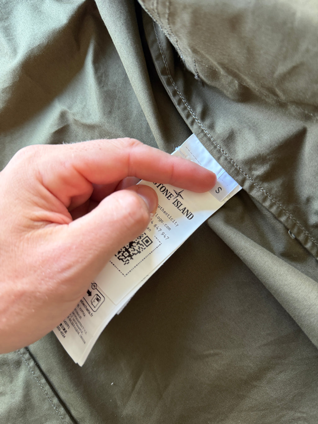 Stone Island Ventile Ghost Piece Jacket